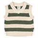 müsli KNIT STRIPE strikket vest Langærmet bluse Oak 013040001