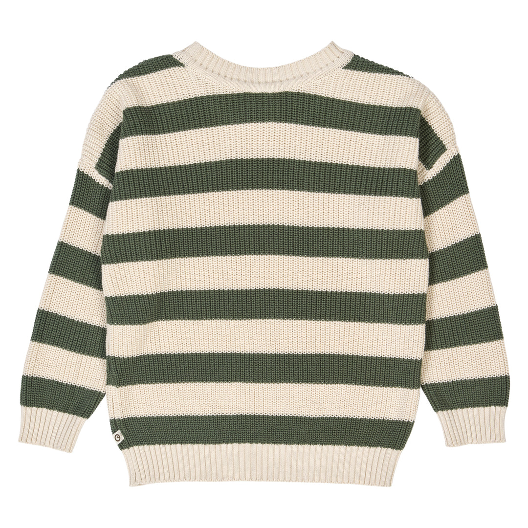 müsli KNIT STRIPE striktrøje Langærmet bluse Oak 013040001