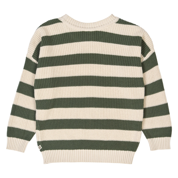 müsli KNIT STRIPE striktrøje Langærmet bluse Oak 013040001