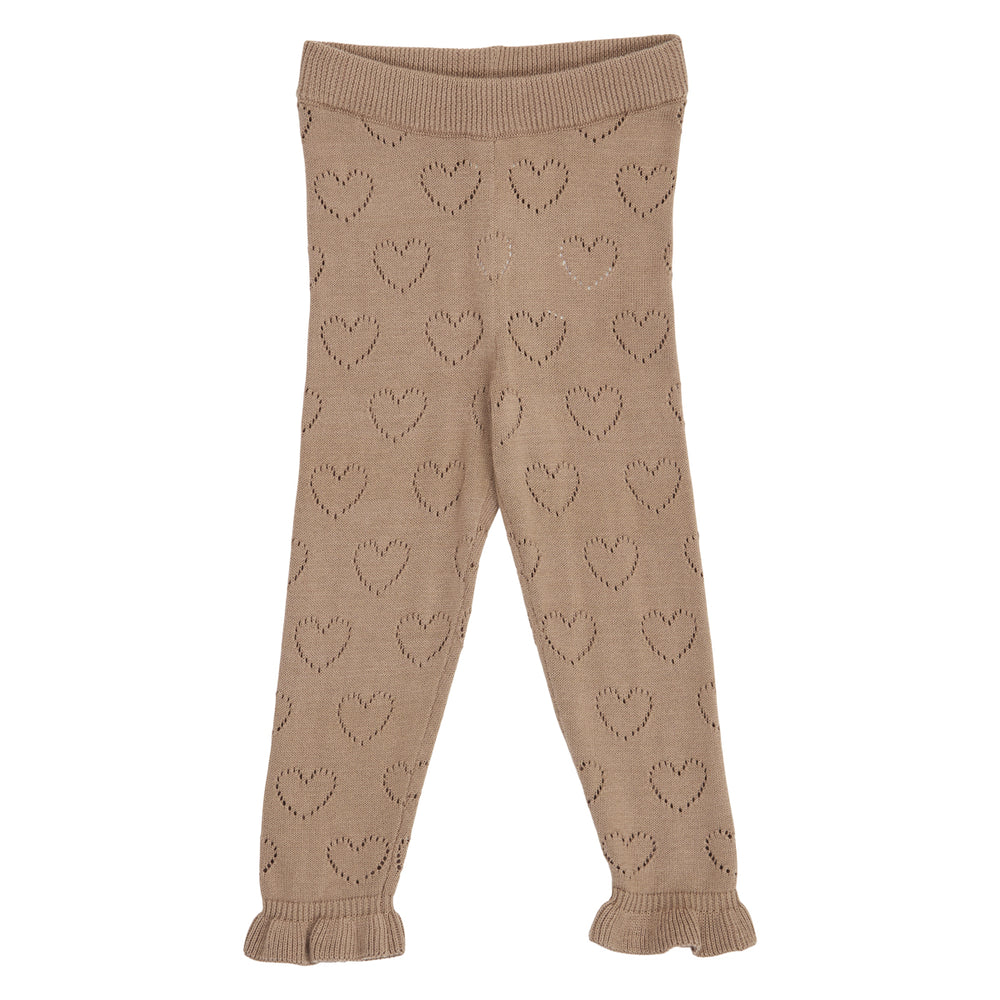müsli KNIT bukser Bukser Walnut 017080802