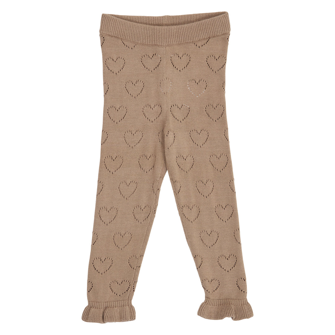 müsli KNIT bukser Bukser Walnut 017080802
