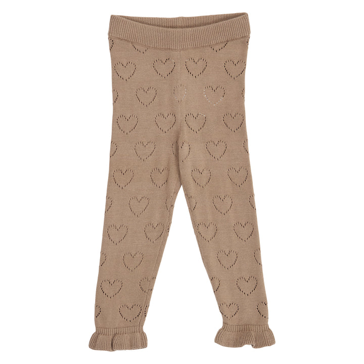 müsli KNIT bukser Bukser Walnut 017080802
