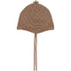 müsli KNIT hue med hulmønster Huer Walnut 017080802