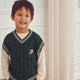 müsli KNIT kabelstrikket vest Langærmet bluse Forest green 019591801
