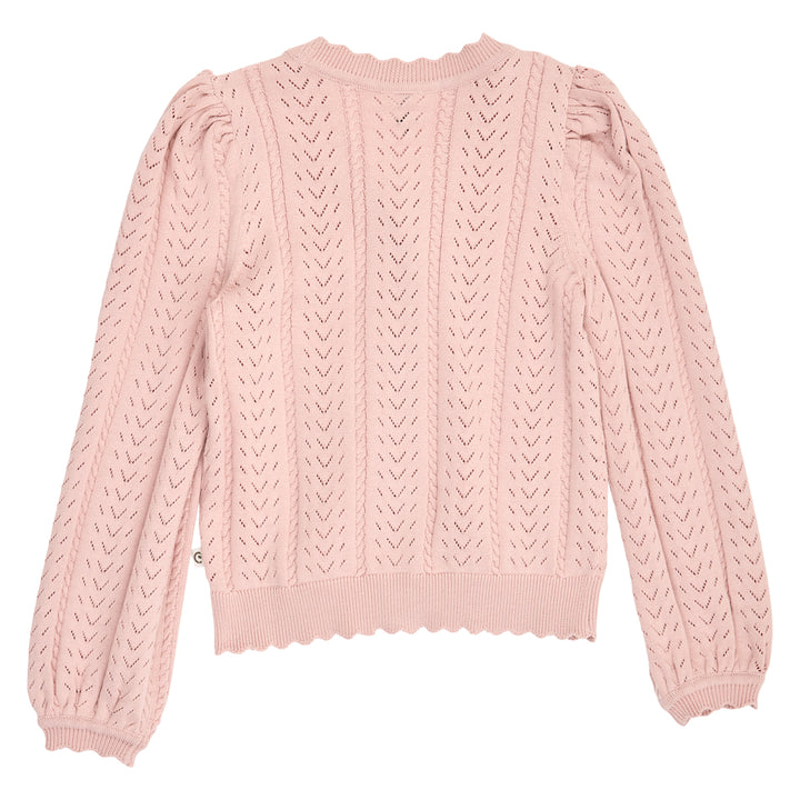 müsli KNIT strik cardigan Langærmet bluse Blush 014150801