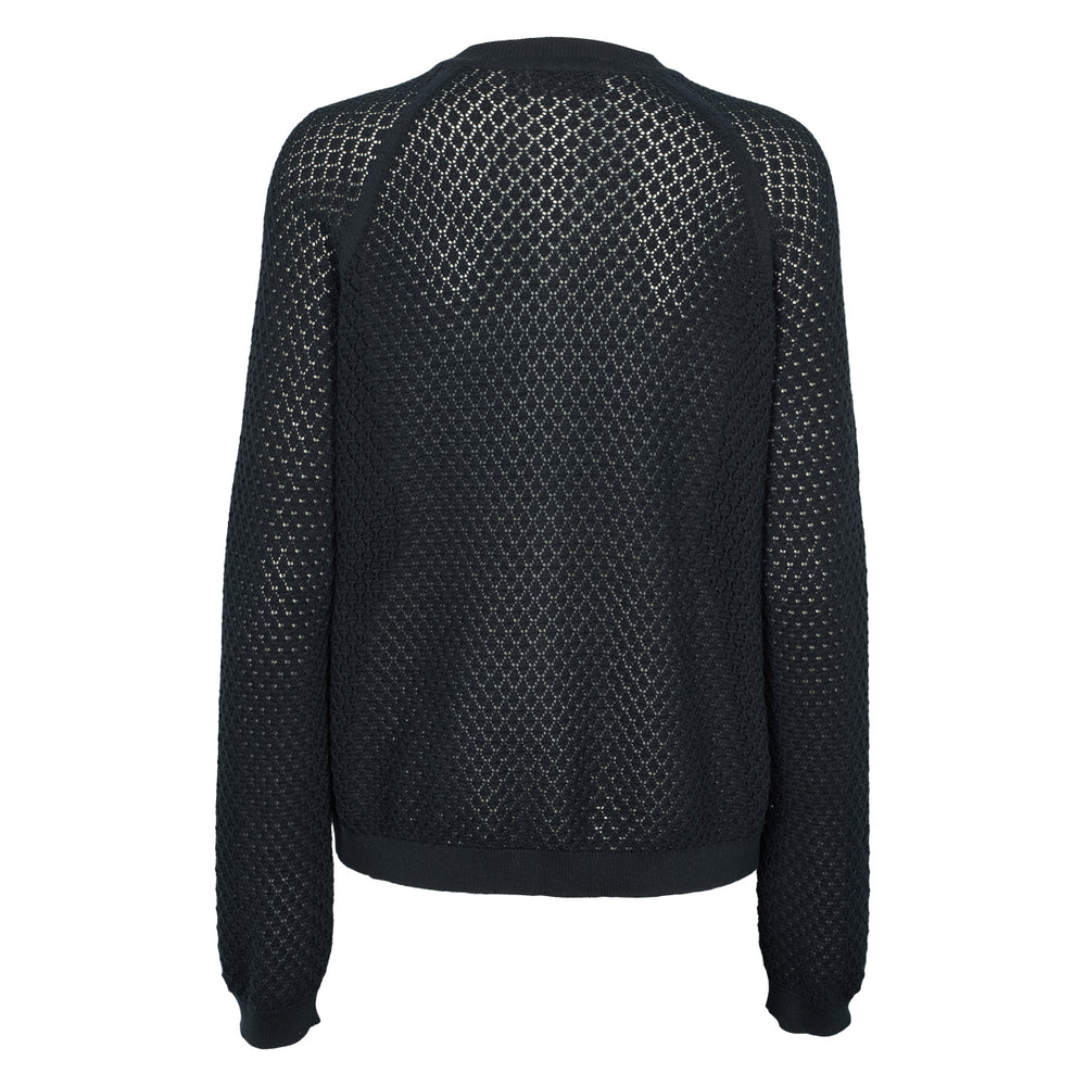 Conservandum KNIT strikket cardigan Cardigan Black 019400706