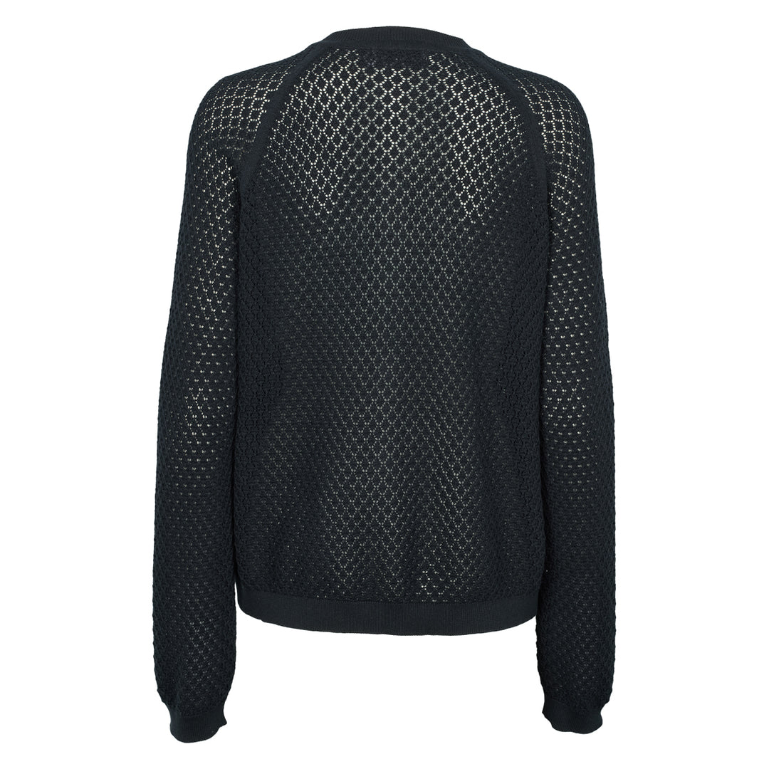 Conservandum KNIT strikket cardigan Cardigan Black 019400706