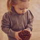 müsli KNIT strikket cardigan Langærmet bluse Walnut 017080802