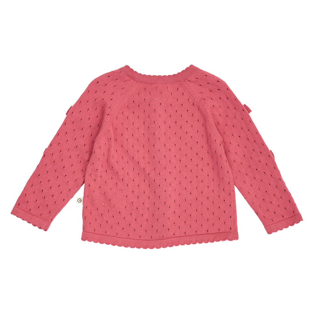 müsli KNIT strikket cardigan Langærmet bluse Baroque Rose 018163400