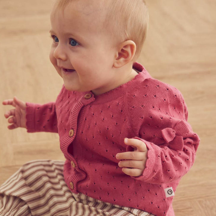müsli KNIT strikket cardigan Langærmet bluse Baroque Rose 018163400