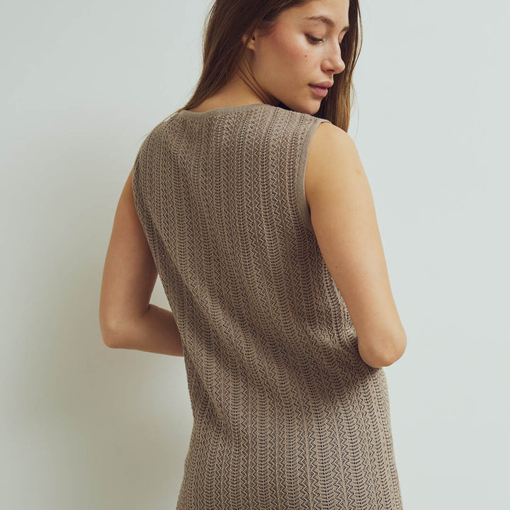 Conservandum KNIT strikket kjole Kjoler Cashmere 016110301