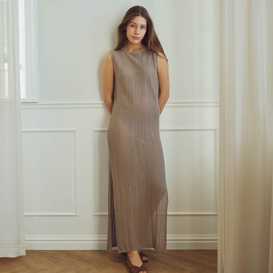 Conservandum KNIT strikket kjole Kjoler Cashmere 016110301
