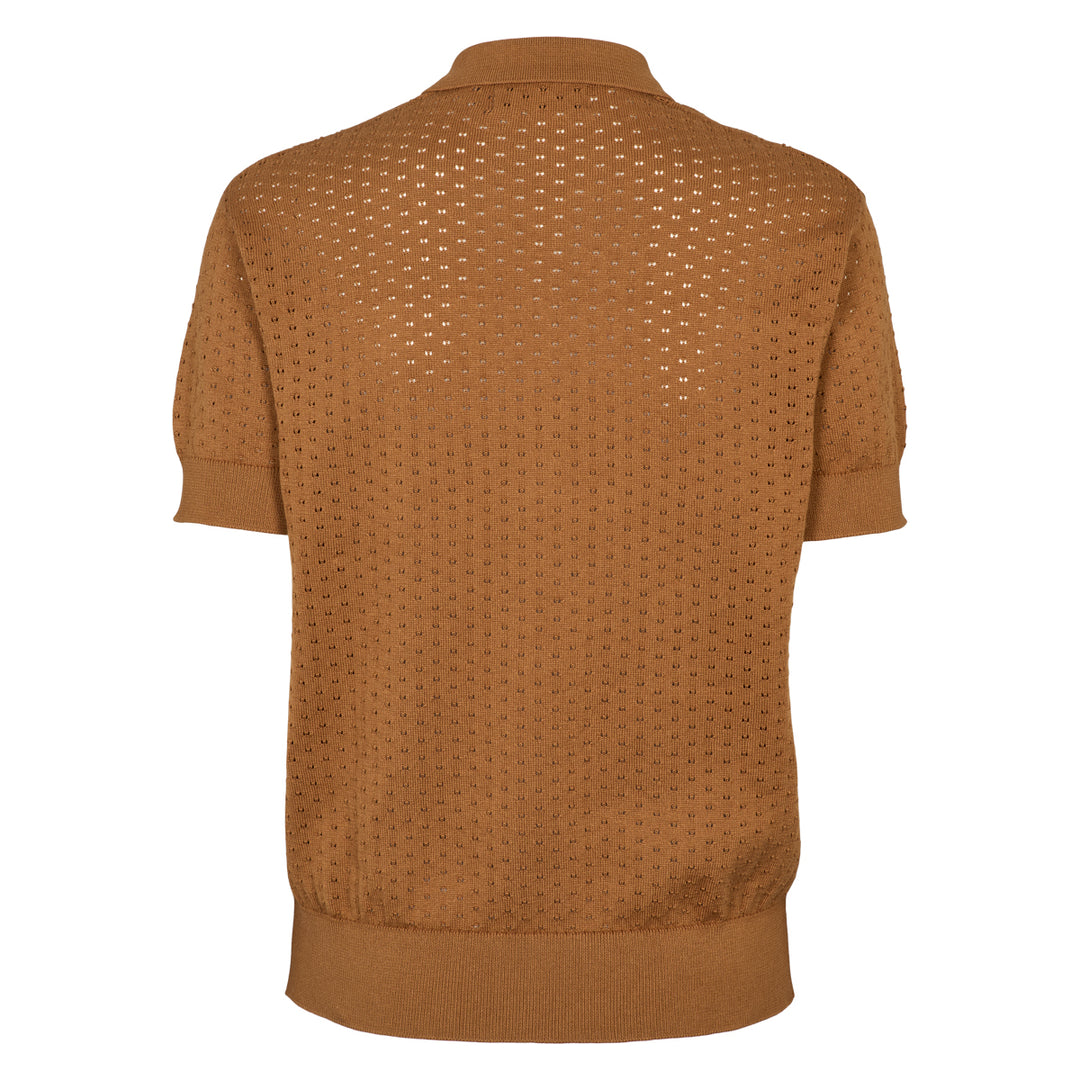 Conservandum KNIT strikket polo bluse T-shirt Muchi 017104405