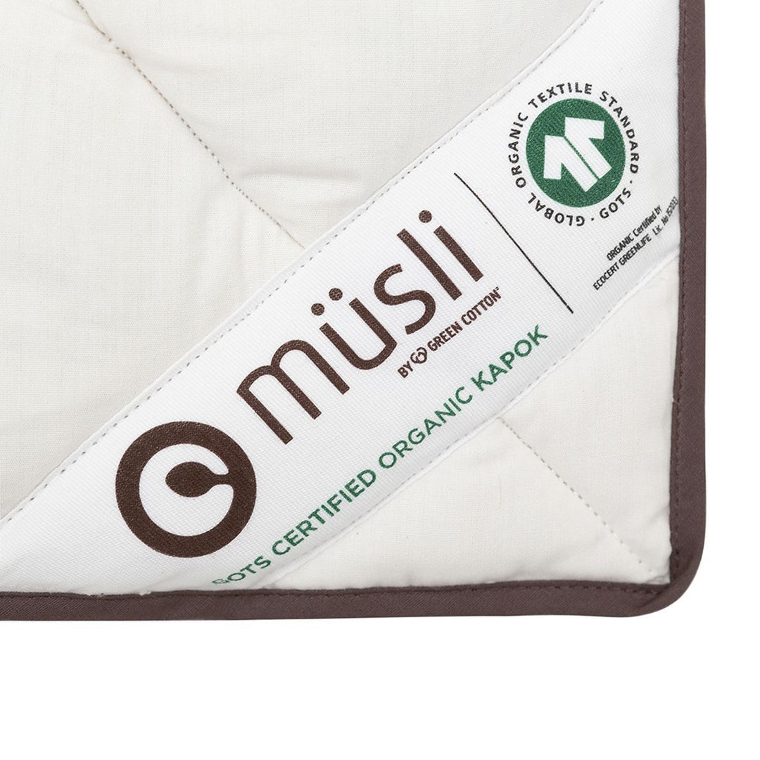 müsli Kapok pude 60x40 cm Sengetøj Cream 011060200
