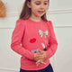müsli LOVE letter bluse Langærmet bluse Rouge Red 018175500