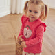 müsli LOVE letter bluse med flæse Langærmet bluse Rouge Red 018175500