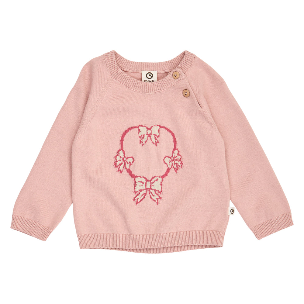 müsli LOVE striktrøje Langærmet bluse Blush 014150801