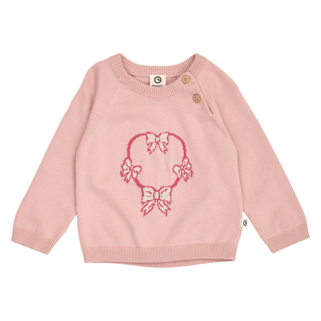 müsli LOVE striktrøje Langærmet bluse Blush 014150801