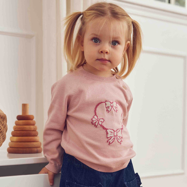 müsli LOVE striktrøje Langærmet bluse Blush 014150801