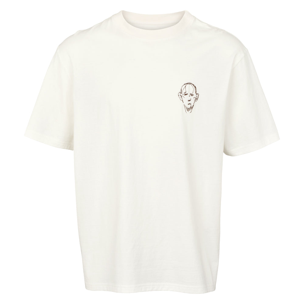 Conservandum MARIUS BOX fit T-shirt T-shirt Bone white 011480101