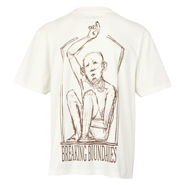 Conservandum MARIUS BOX fit T-shirt T-shirt Bone white 011480101