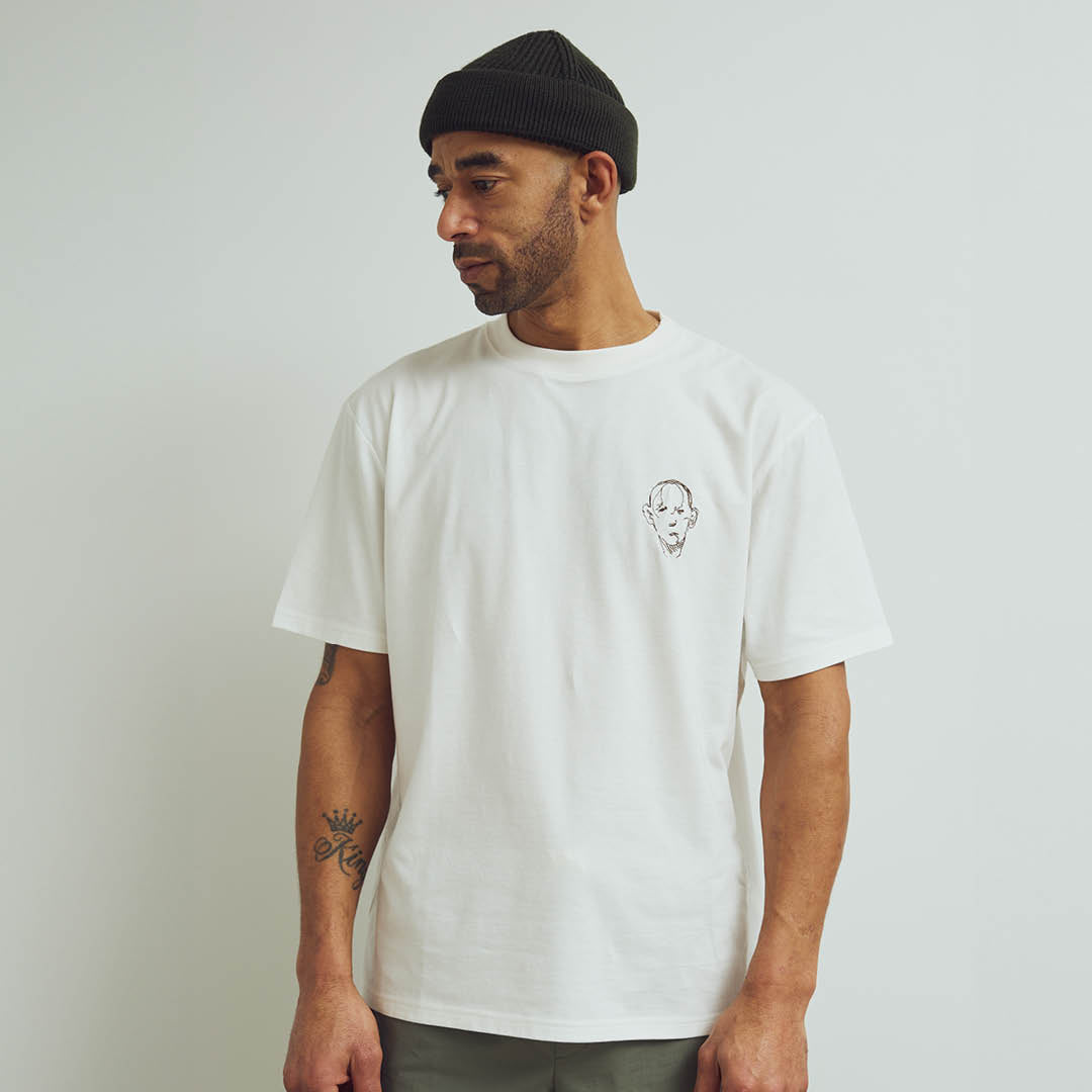 Conservandum MARIUS BOX fit T-shirt T-shirt Bone white 011480101