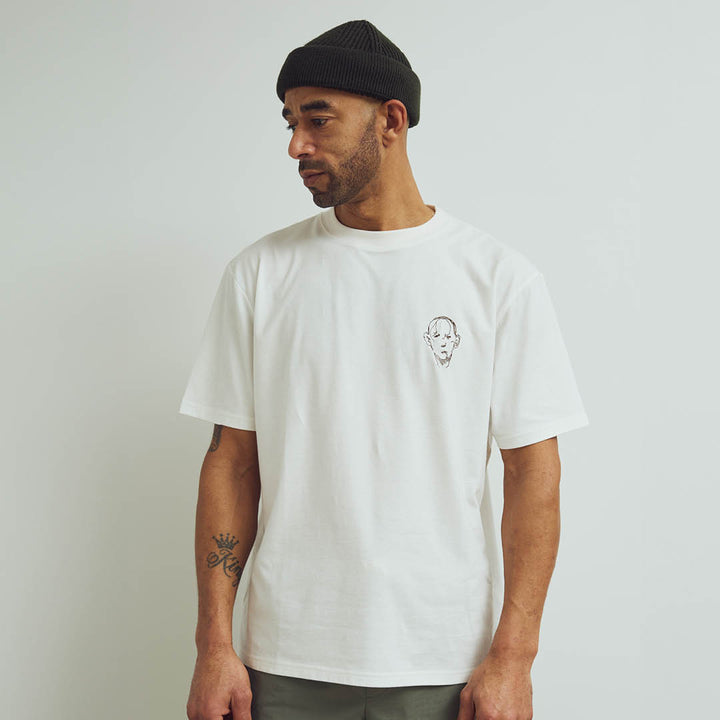 Conservandum MARIUS BOX fit T-shirt T-shirt Bone white 011480101