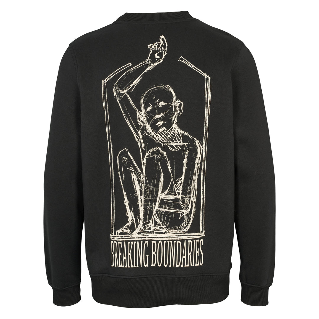 Conservandum MARIUS sweat trøje Sweatshirt Black 019400706