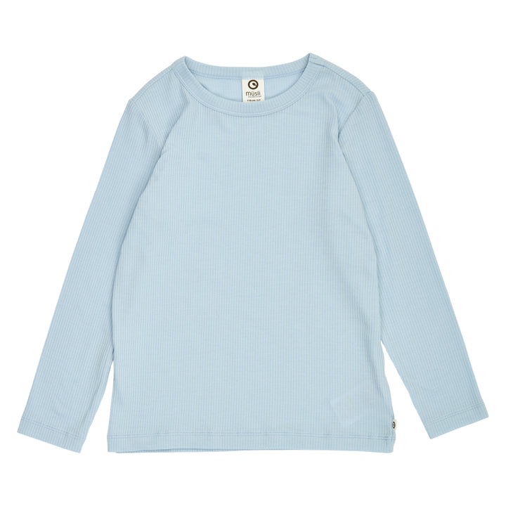 müsli MELLOW tencel bluse Langærmet bluse Ocean 014421102