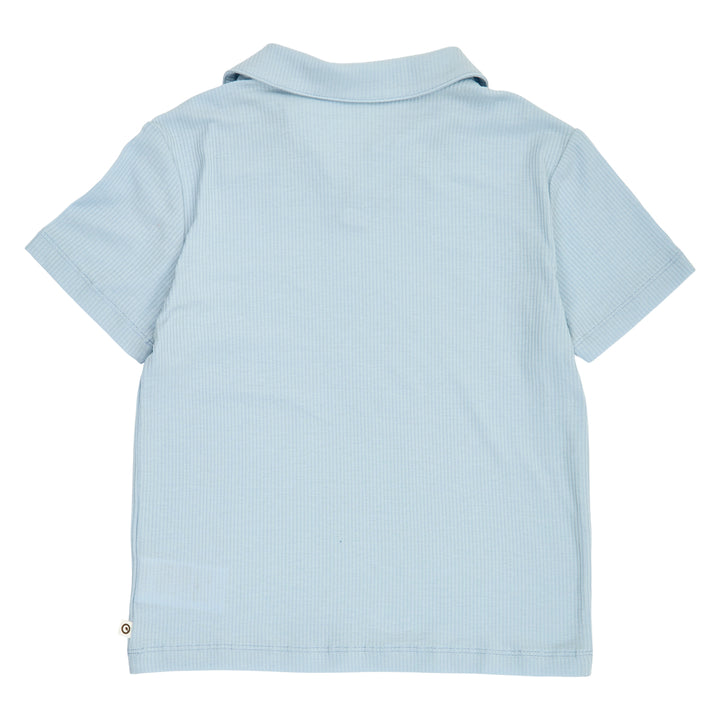 müsli MELLOW tencel polo T-shirt Ocean 014421102