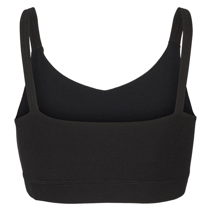 Conservandum MELLOW tencel rib BH top T-shirt Black 019400706