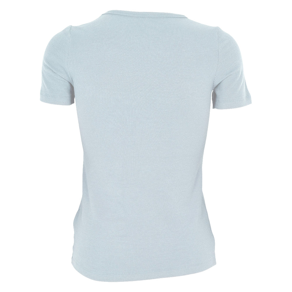 Conservandum MELLOW tencel rib T-shirt T-shirt Ocean 014421102