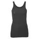 Conservandum MELLOW tencel rib ærmeløs top T-shirt Black 019400706