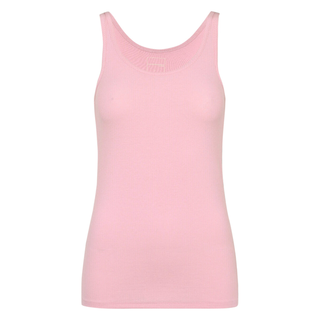 Conservandum MELLOW tencel rib ærmeløs top T-shirt Nectar 014230502