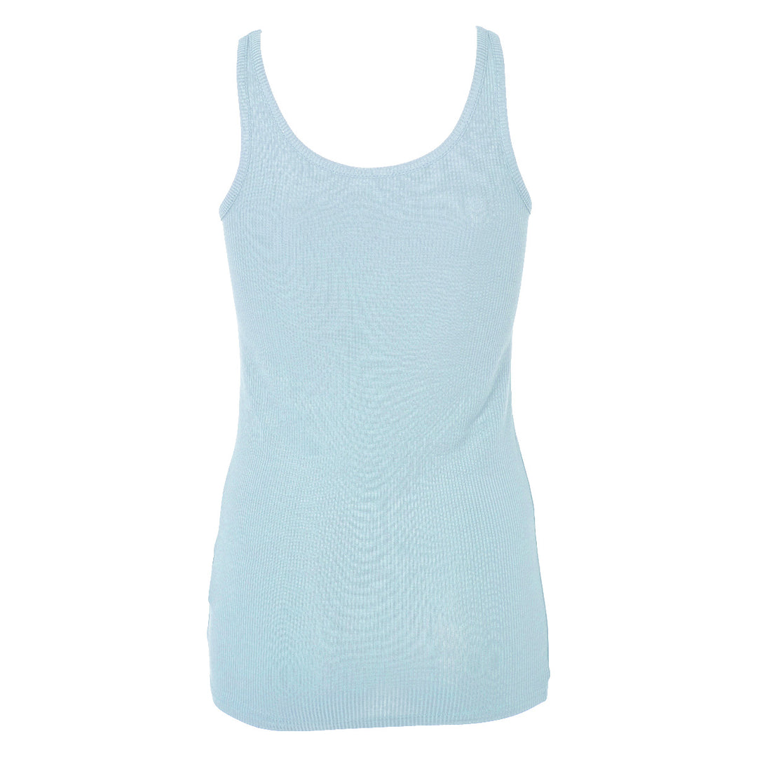 Conservandum MELLOW tencel rib ærmeløs top T-shirt Ocean 014421102