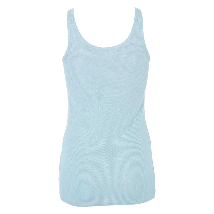 Conservandum MELLOW tencel rib ærmeløs top T-shirt Ocean 014421102