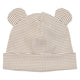 müsli MINI STRIPE RIB hat med ører Huer Balsam cream/ Walnut/ Oat 690000320