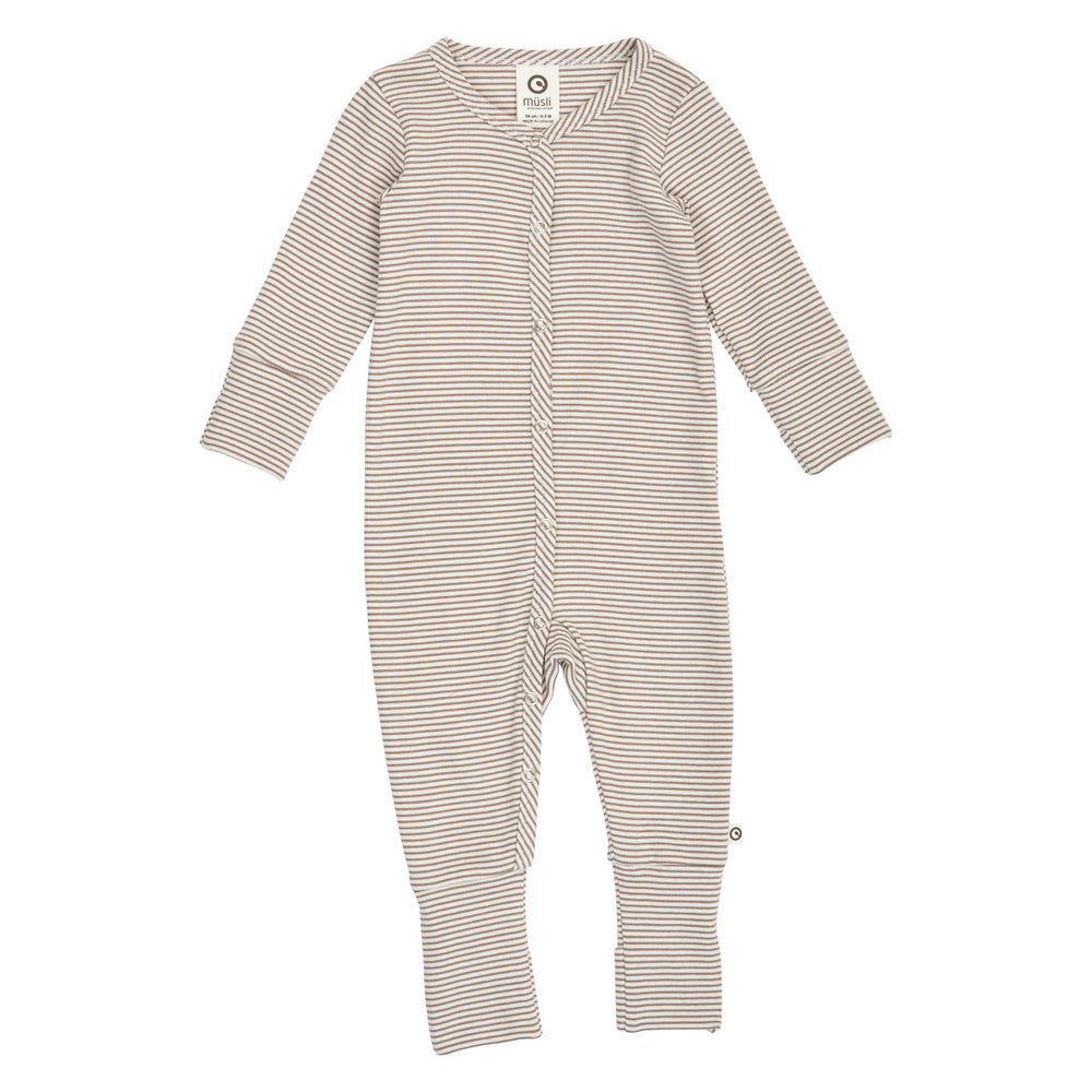 müsli MINI STRIPE RIB heldragt Heldragter Balsam cream/ Walnut 690000343