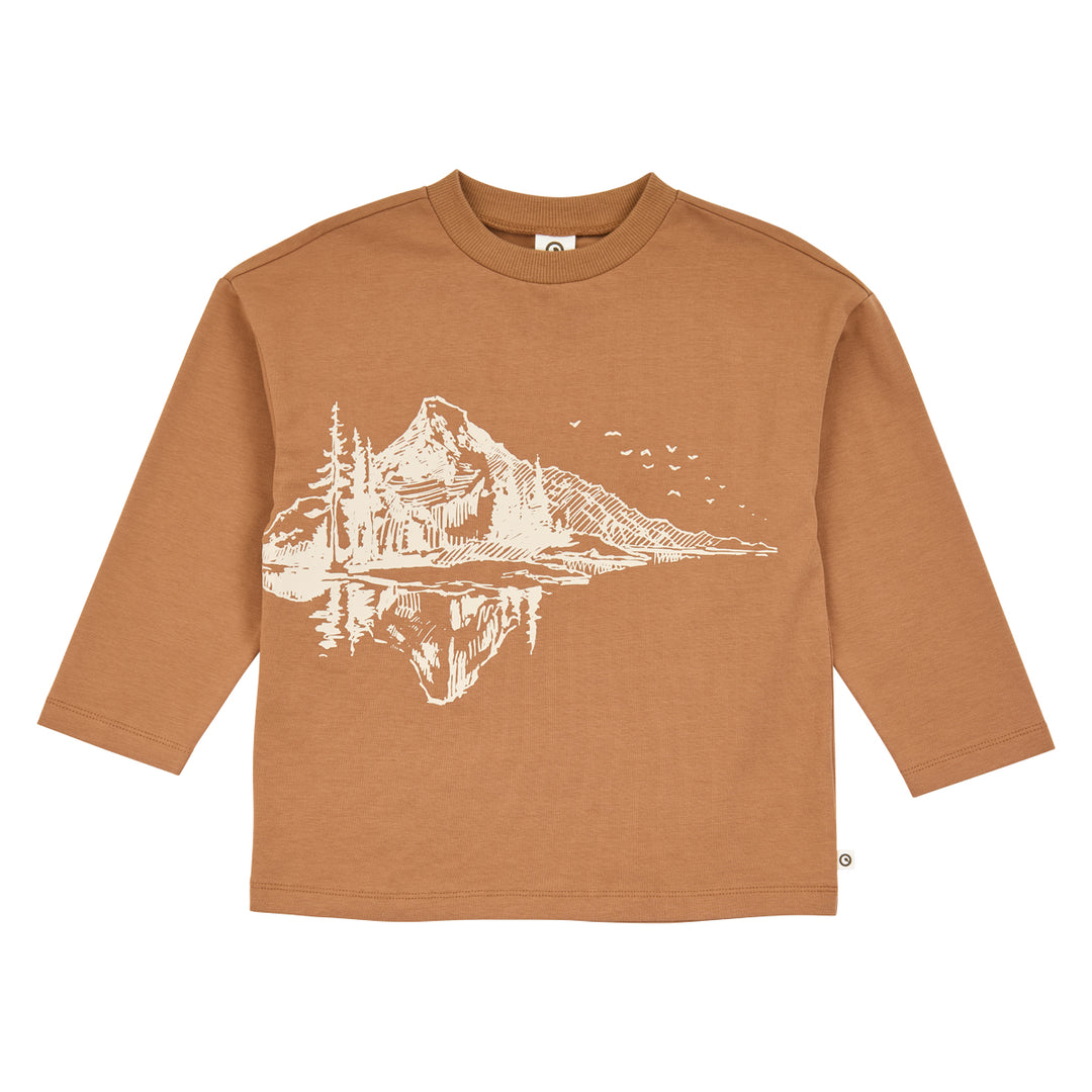 müsli MOUNTAIN langærmet bluse Langærmet bluse Cashew 018103003
