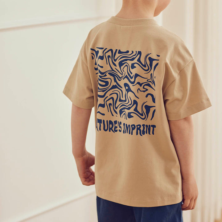 müsli NATURES IMPRINT printet T-shirt T-shirt Safari 015111600