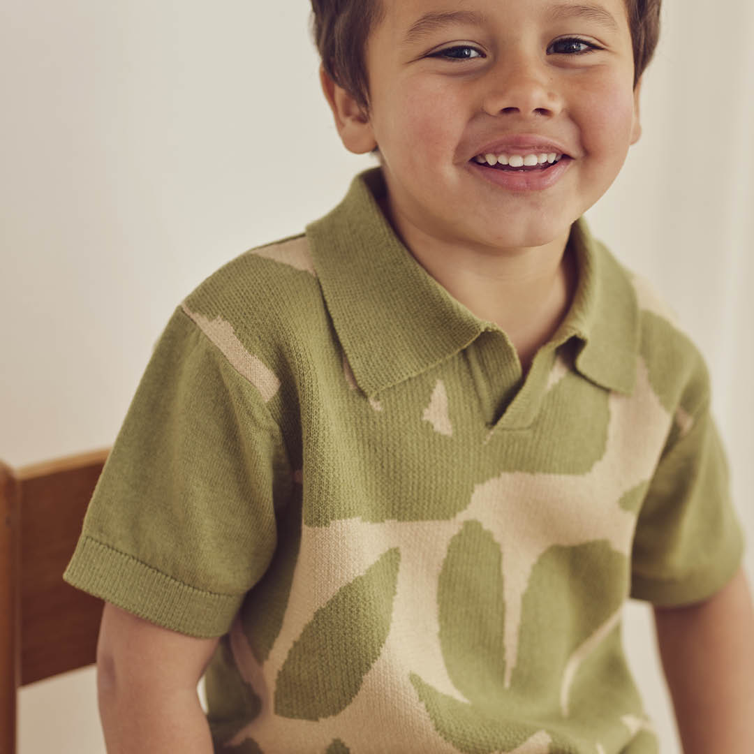 müsli NATURES IMPRINT strik polo T-shirt Spring 017052501
