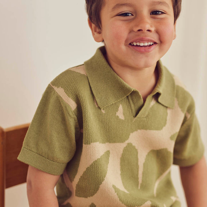 müsli NATURES IMPRINT strik polo T-shirt Spring 017052501