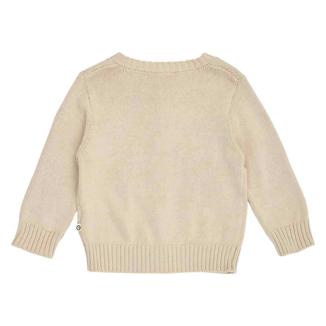 müsli OLD ENGLISH strikket cardigan Langærmet bluse Oak 013040001