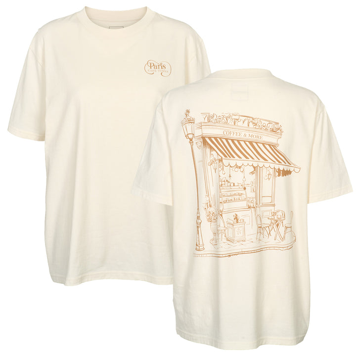 Conservandum PARIS printet T-shirt T-shirt Tofu 011480102