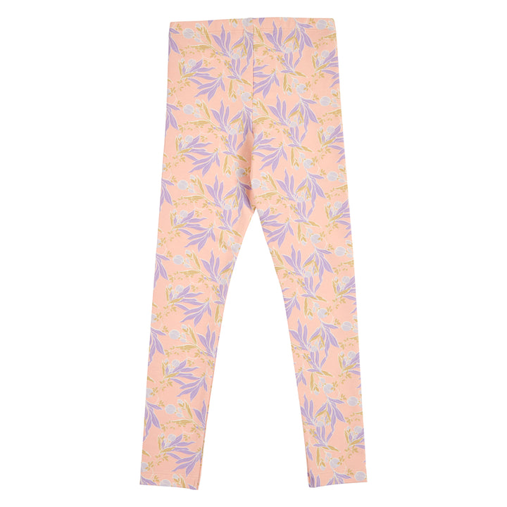 müsli PEONY blomstrede leggings Leggings Peach/ Bloom/ Dream 690000314