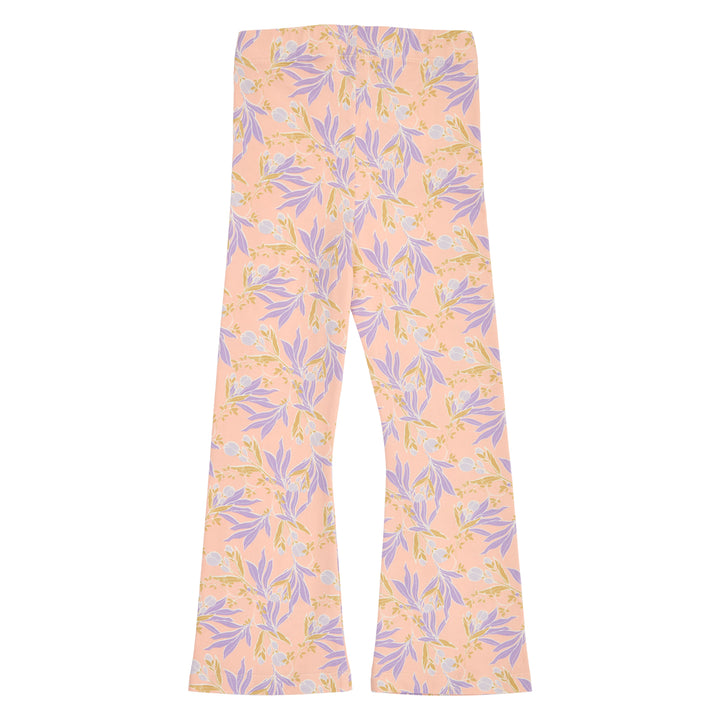 müsli PEONY flared bukser med blomsterprint Bukser Peach/ Bloom/ Dream 690000314