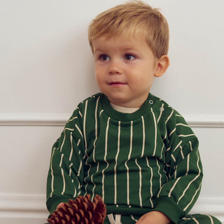 müsli PINSTRIPE sweattrøje Langærmet bluse Green gables/ Oak 690000266