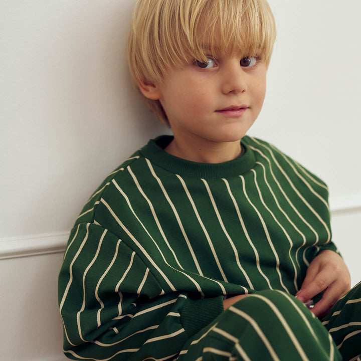 müsli PINSTRIPE sweattrøje Langærmet bluse Green gables/ Oak 690000266