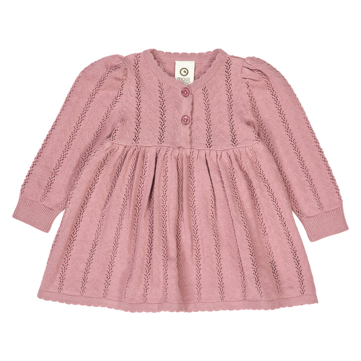 müsli POINTELLE KNIT strikkjole Kjoler Nostalgia Rose 017151200