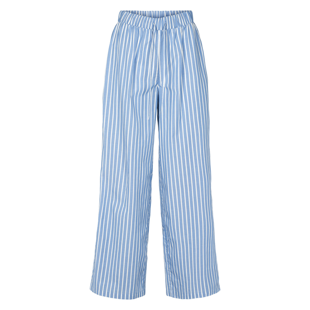 Conservandum POPLIN STRIPE bukser Bukser Balsam cream/ Yes blue 690000276